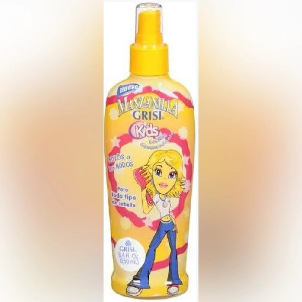 Manzanilla Chamomile Detangling Hair Lotion for Kids case of 2